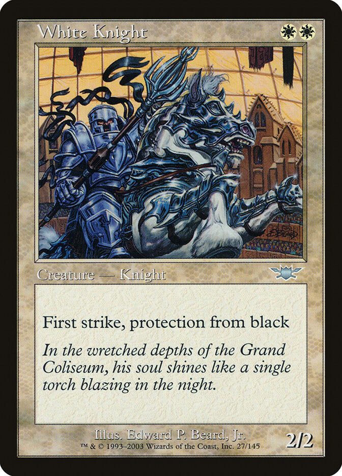 Cavaleiro Branco / White Knight - Magic: The Gathering - MoxLand