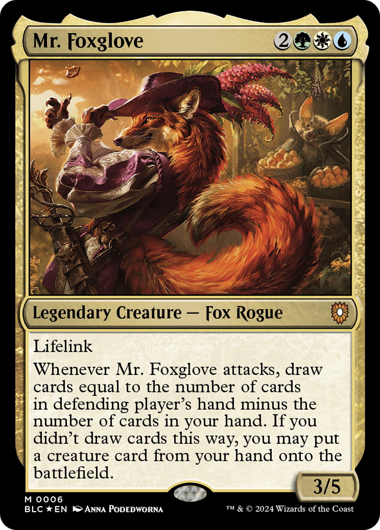 Mr. Foxglove - Magic: The Gathering - MoxLand