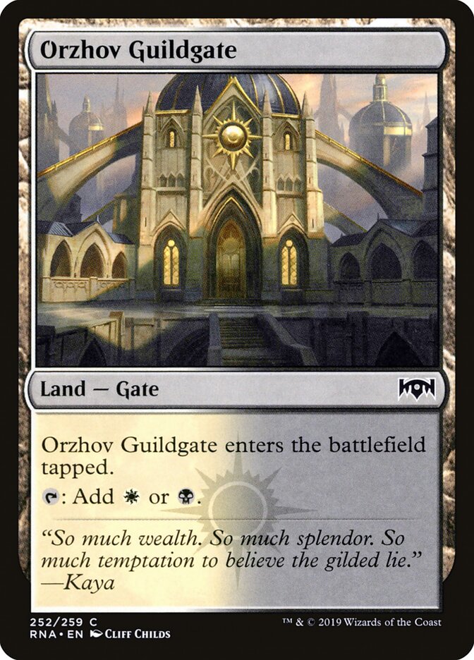 Portão da Guilda Orzhov / Orzhov Guildgate - Magic: The Gathering - MoxLand