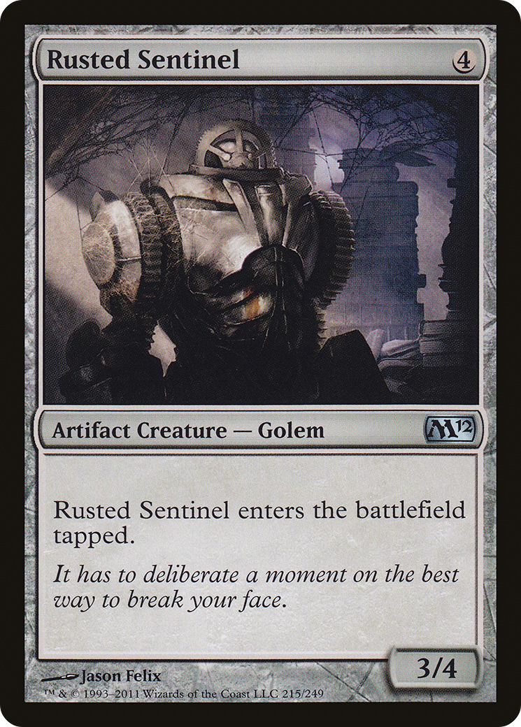 Sentinela Enferrujado / Rusted Sentinel - Magic: The Gathering - MoxLand