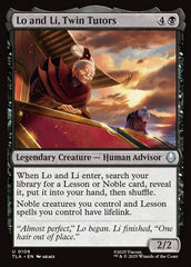 Lo e Li, Tutoras Gêmeas / Lo and Li, Twin Tutors - Magic: The Gathering - MoxLand