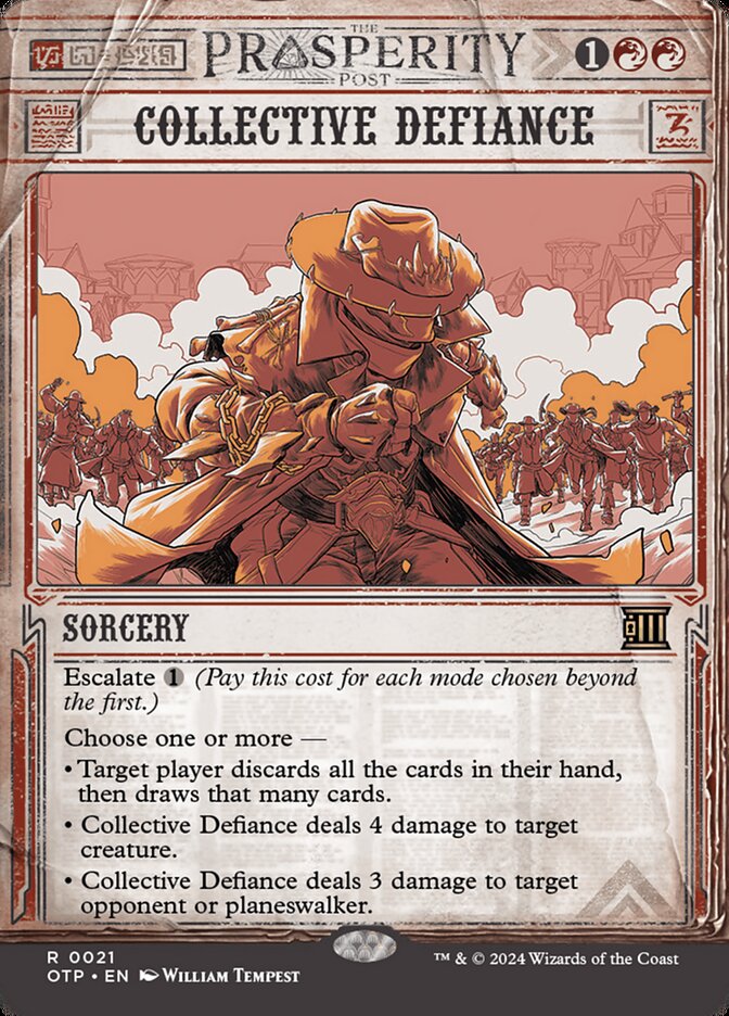 Desafio Coletivo / Collective Defiance - Magic: The Gathering - MoxLand