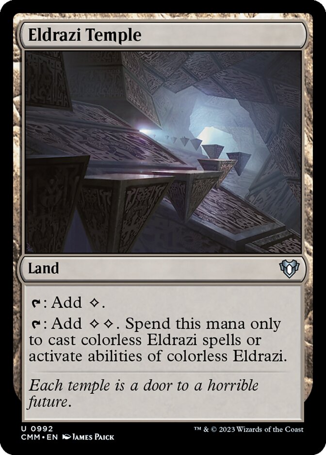 Templo dos Eldrazi / Eldrazi Temple - Magic: The Gathering - MoxLand