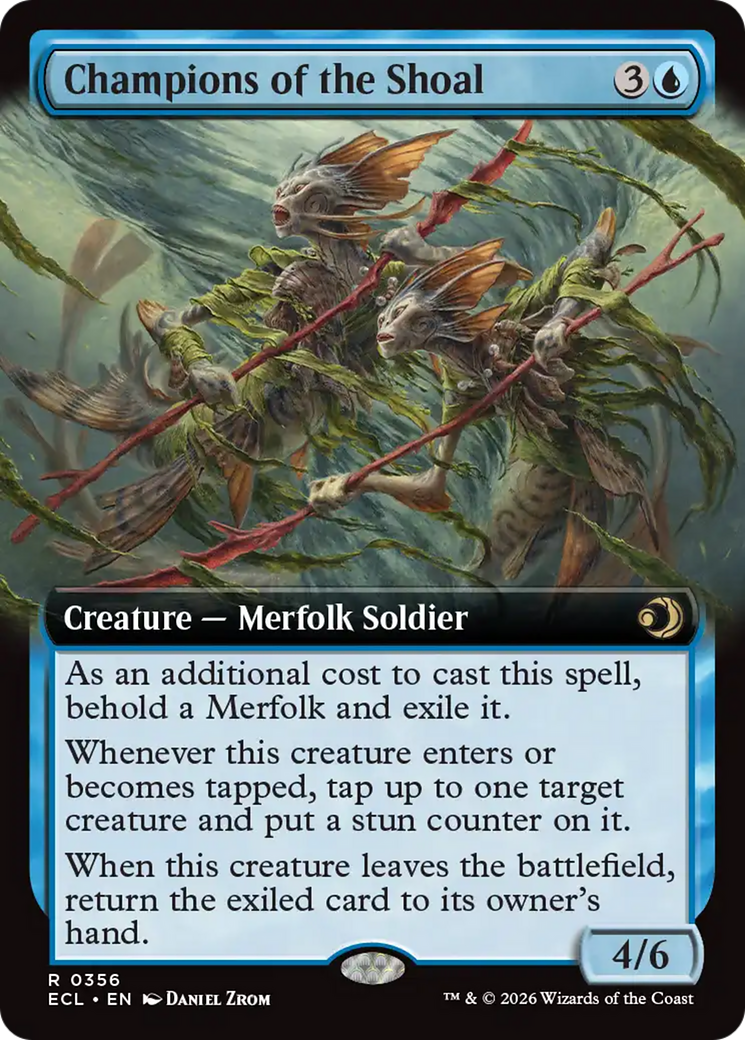 Campeões do Cardume / Champions of the Shoal - Magic: The Gathering - MoxLand