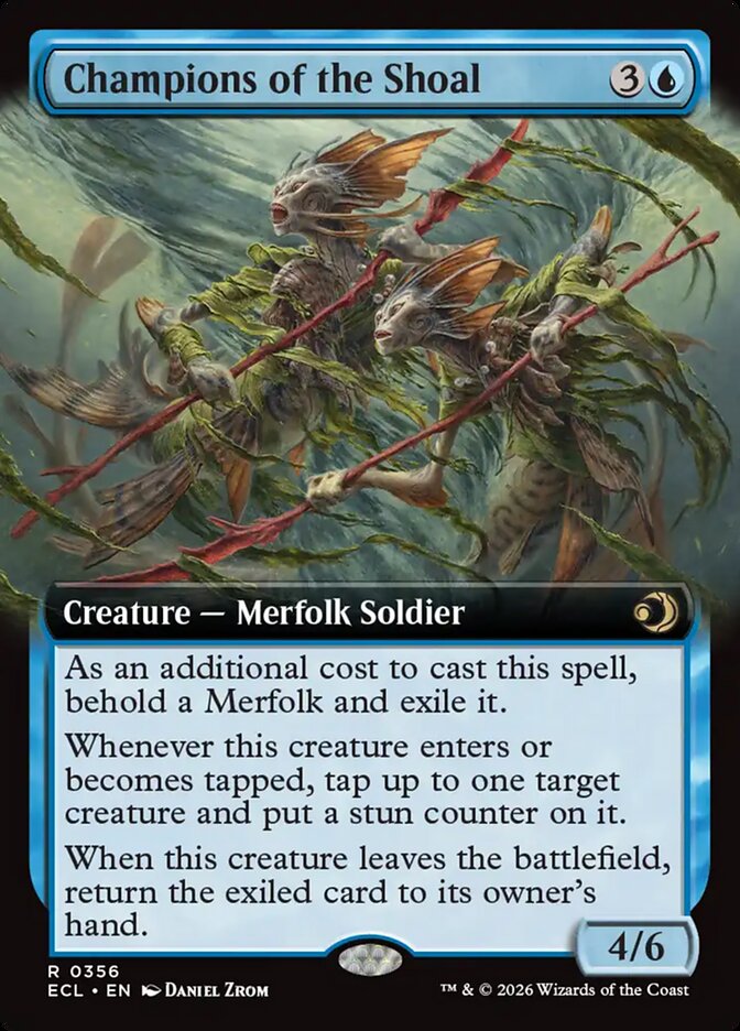 Campeões do Cardume / Champions of the Shoal - Magic: The Gathering - MoxLand