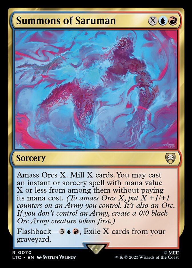 Convocações de Saruman / Summons of Saruman - Magic: The Gathering - MoxLand