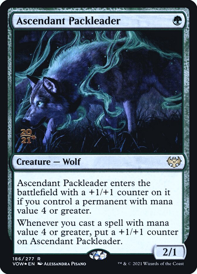 Líder de Alcateia em Ascensão / Ascendant Packleader - Magic: The Gathering - MoxLand