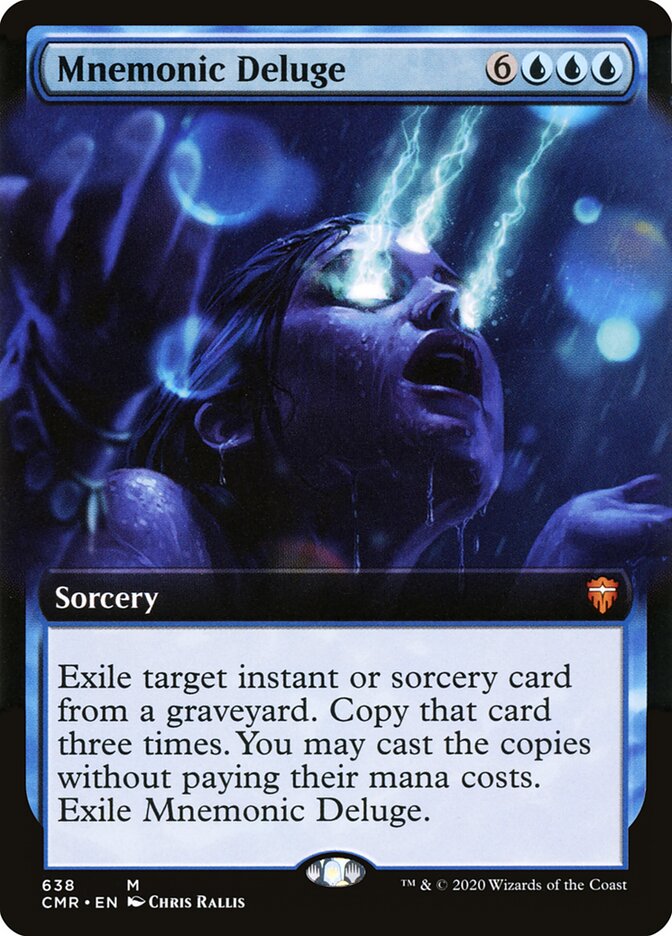 Dilúvio Mnemônico / Mnemonic Deluge - Magic: The Gathering - MoxLand