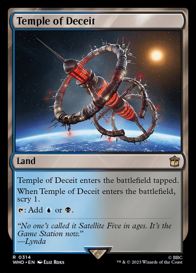 Templo do Engano / Temple of Deceit - Magic: The Gathering - MoxLand