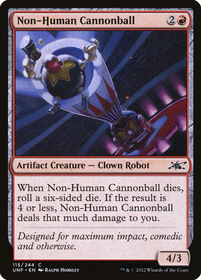 Non-Human Cannonball - Magic: The Gathering - MoxLand