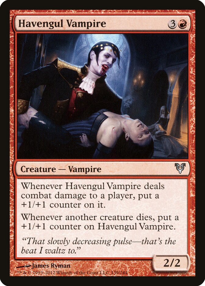 Vampiro de Havengul / Havengul Vampire - Magic: The Gathering - MoxLand