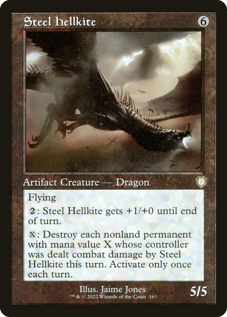 Dragão Avérneo de Aço / Steel Hellkite - Magic: The Gathering - MoxLand