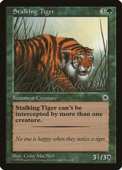 Tigre Caçador / Stalking Tiger - Magic: The Gathering - MoxLand