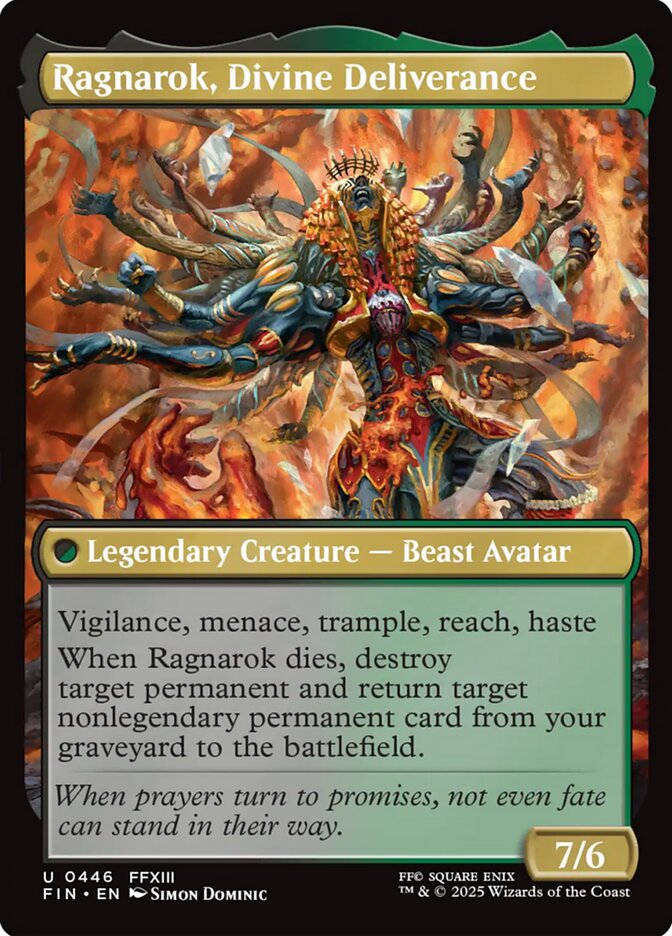 Ragnarok, Divine Deliverance - Magic: The Gathering - MoxLand