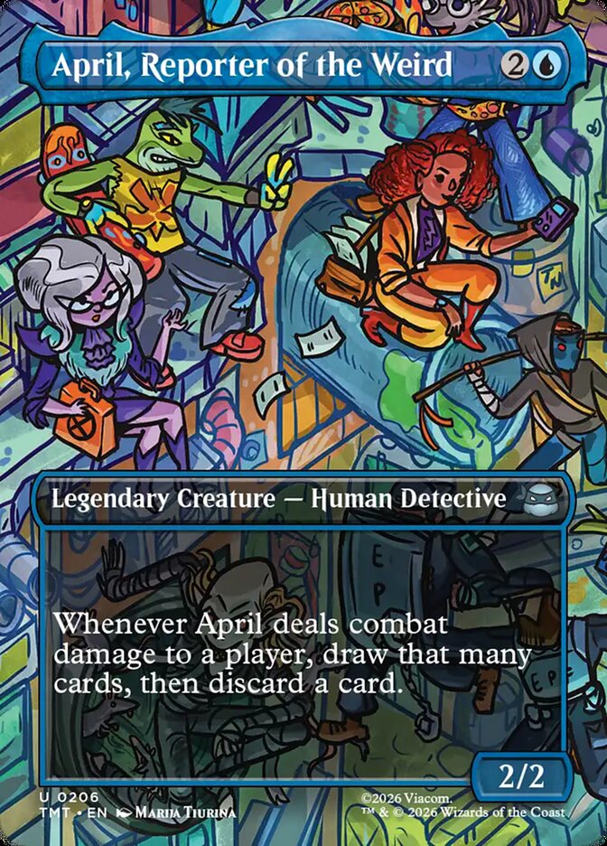 April, Reporter of the Weird - Magic: The Gathering - MoxLand