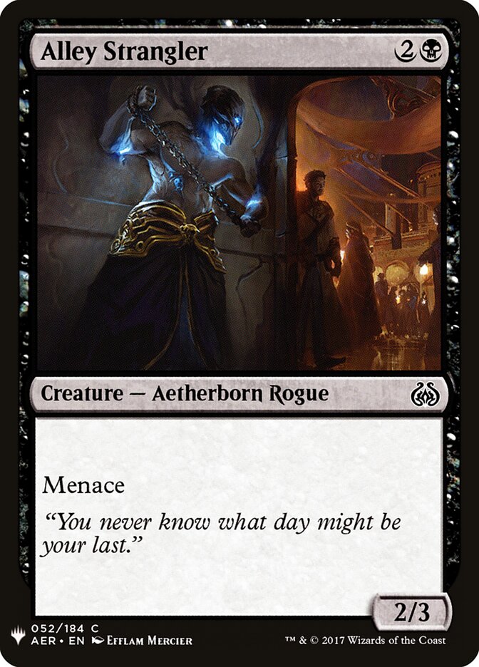 Estrangulador das Vielas / Alley Strangler - Magic: The Gathering - MoxLand