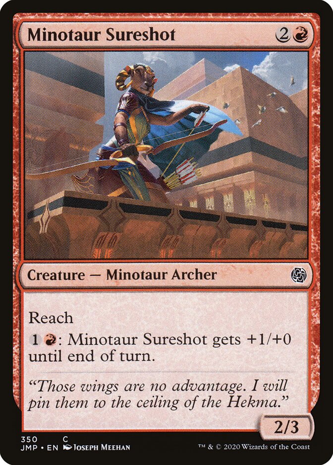 Minotauro Tiro-certo / Minotaur Sureshot - Magic: The Gathering - MoxLand