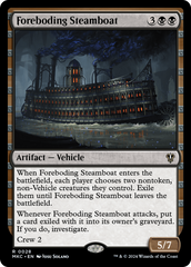 Foreboding Steamboat - Magic: The Gathering - MoxLand