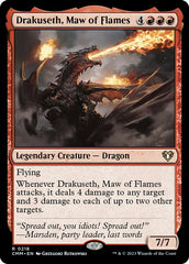 Drakuseth, Gorja das Chamas / Drakuseth, Maw of Flames - Magic: The Gathering - MoxLand
