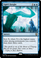 Visão de Ugin / Ugin's Insight - Magic: The Gathering - MoxLand