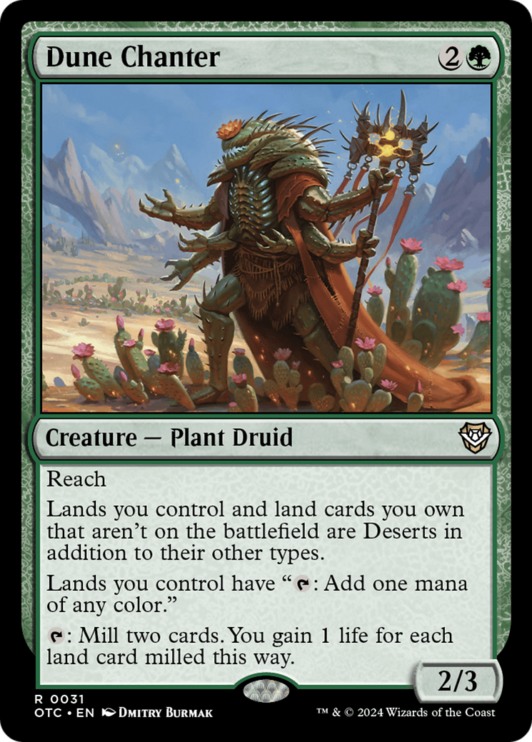 Dune Chanter - Magic: The Gathering - MoxLand