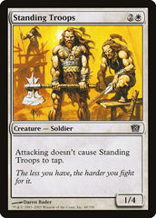 Tropas Posicionadas / Standing Troops - Magic: The Gathering - MoxLand