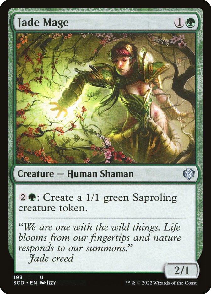 Mago Jade / Jade Mage - Magic: The Gathering - MoxLand