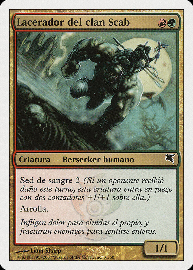 Pugilista do Clã Cicatriz / Scab-Clan Mauler - Magic: The Gathering - MoxLand