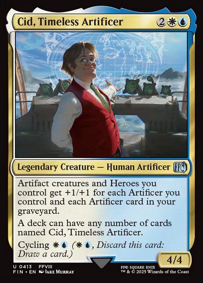 Cid, Artífice Atemporal / Cid, Timeless Artificer - Magic: The Gathering - MoxLand