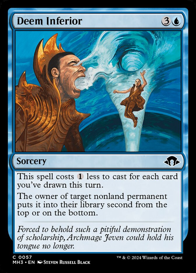 Julgar Inferior / Deem Inferior - Magic: The Gathering - MoxLand