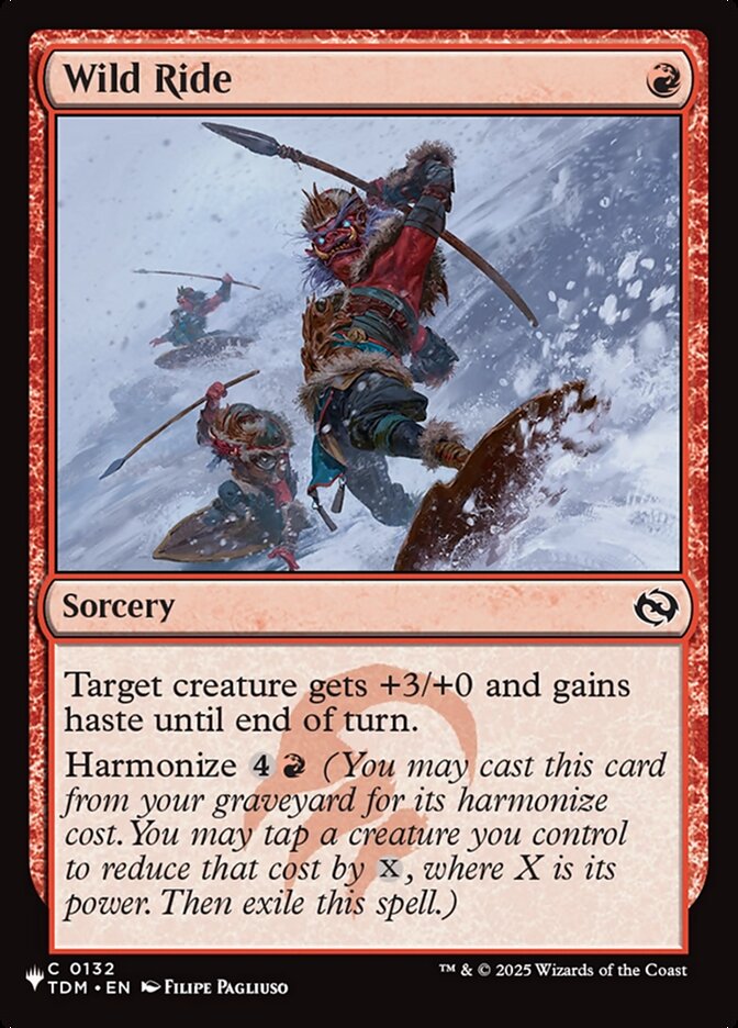 Wild Ride - Magic: The Gathering - MoxLand