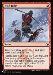 Wild Ride - Magic: The Gathering - MoxLand