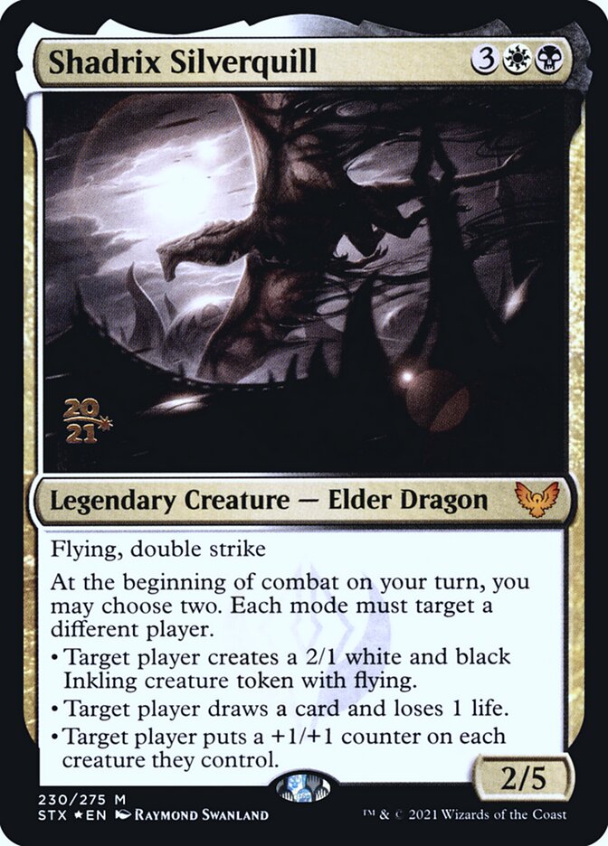 Shadrix Platinopena / Shadrix Silverquill - Magic: The Gathering - MoxLand