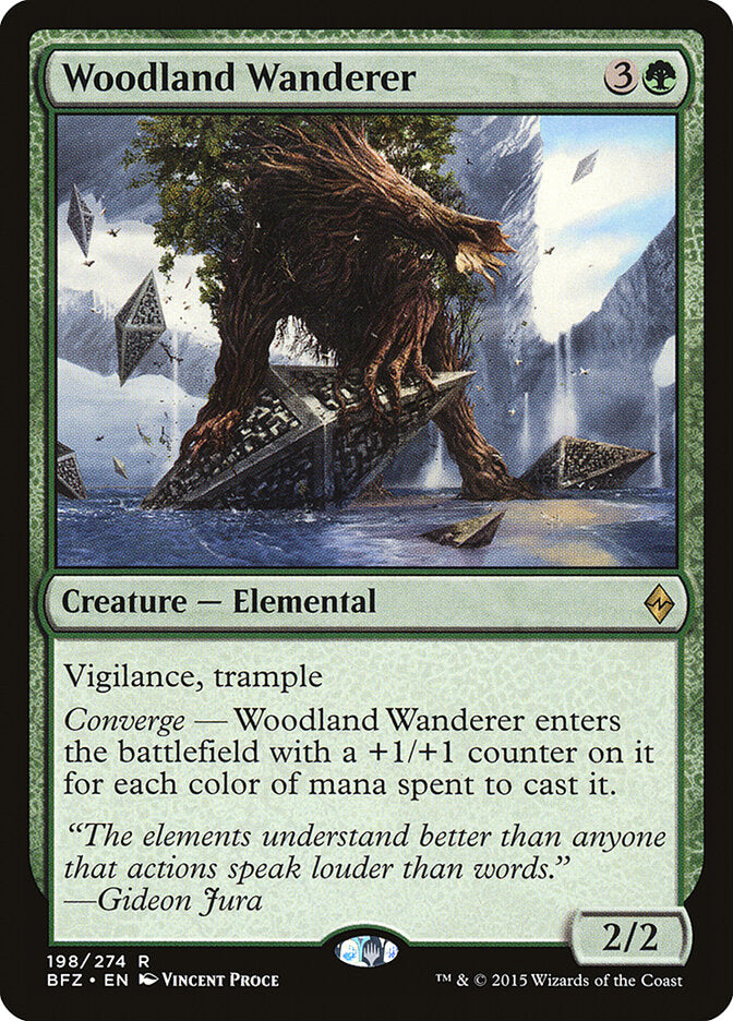 Andarilho da Floresta / Woodland Wanderer - Magic: The Gathering - MoxLand