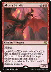 Dragoa Avérnea de Akoum / Akoum Hellkite - Magic: The Gathering - MoxLand