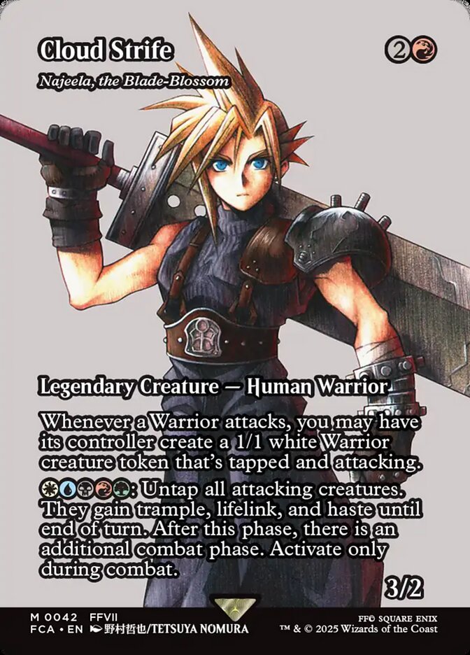 Cloud Strife - Magic: The Gathering - MoxLand