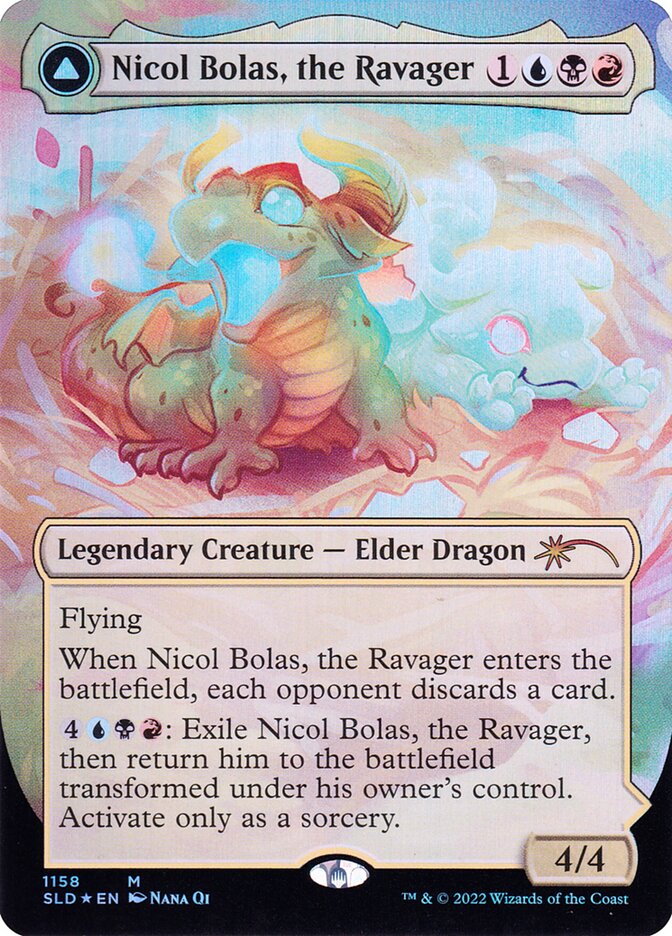 Nicol Bolas, o Devastador / Nicol Bolas, the Ravager - Magic: The Gathering - MoxLand