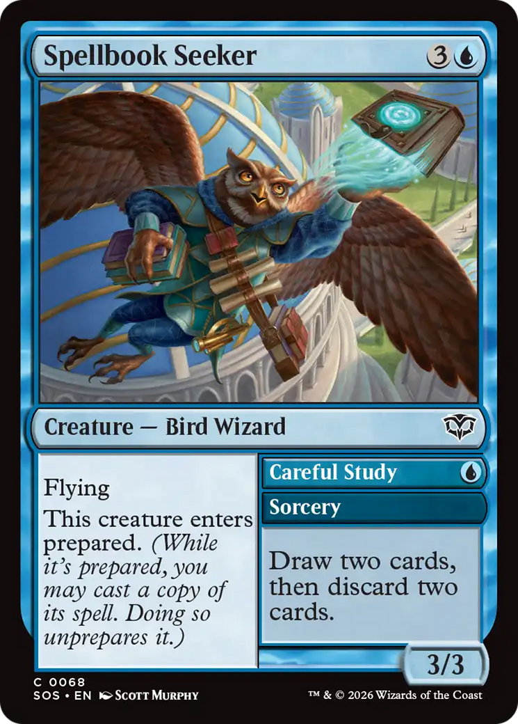 Spellbook Seeker - Magic: The Gathering - MoxLand
