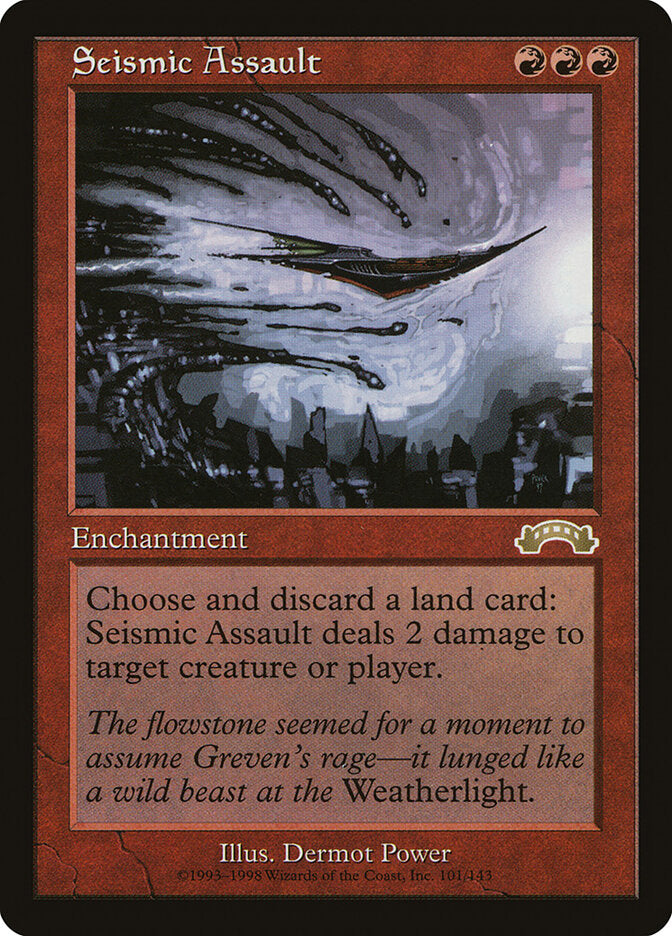 Assalto Sísmico / Seismic Assault - Magic: The Gathering - MoxLand