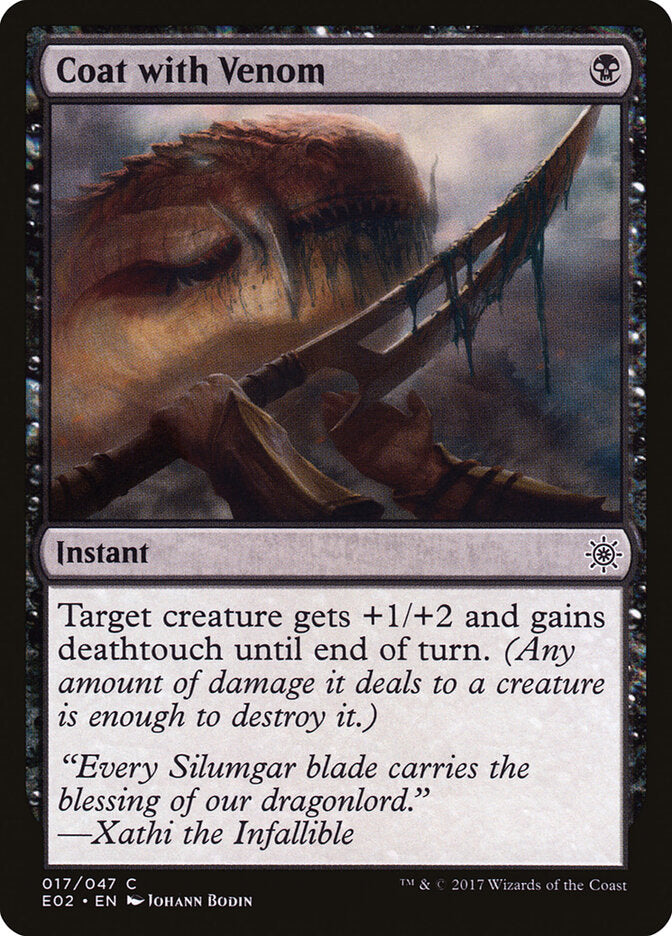 Revestir de Veneno / Coat with Venom - Magic: The Gathering - MoxLand