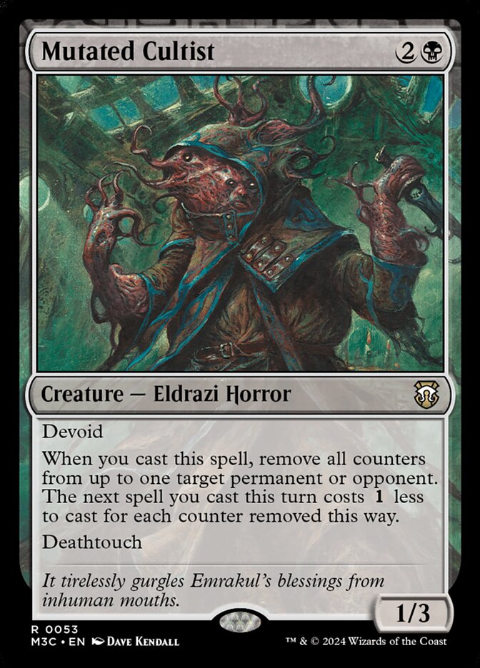 Mutated Cultist - Magic: The Gathering - MoxLand