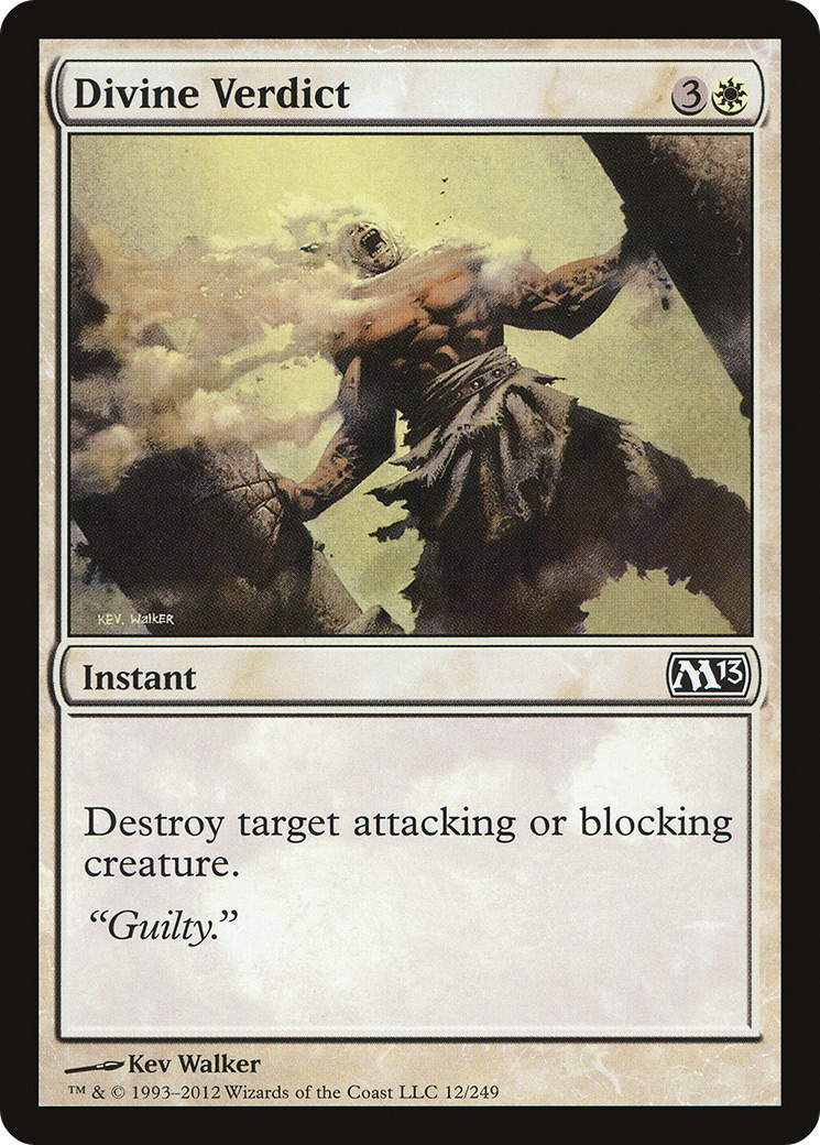 Veredito Divino / Divine Verdict - Magic: The Gathering - MoxLand