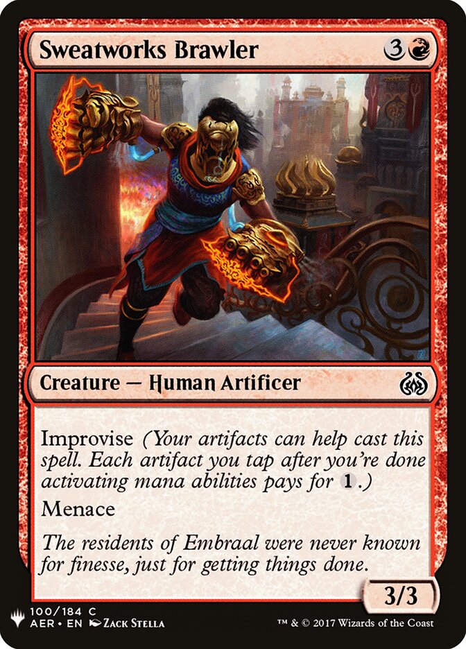Rufiã da Serralheria Clandestina / Sweatworks Brawler - Magic: The Gathering - MoxLand