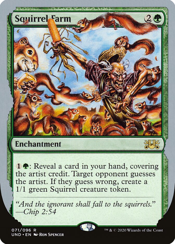 Squirrel Farm / Squirrel Farm - Magic: The Gathering - MoxLand