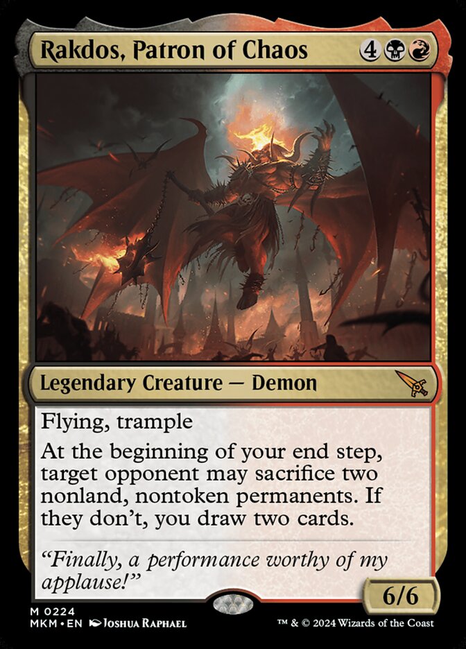Rakdos, Patrono do Caos / Rakdos, Patron of Chaos - Magic: The Gathering - MoxLand