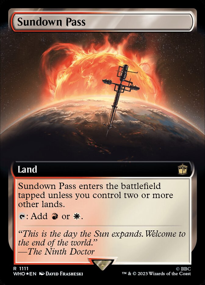 Passo do Poente / Sundown Pass - Magic: The Gathering - MoxLand