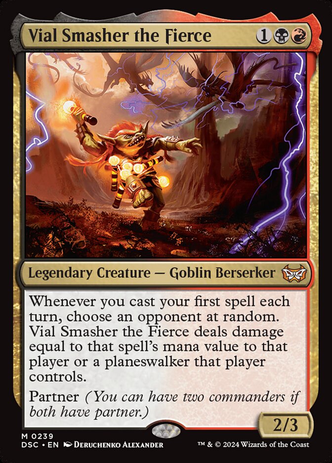 Quebrador de Frascos, o Feroz / Vial Smasher the Fierce - Magic: The Gathering - MoxLand