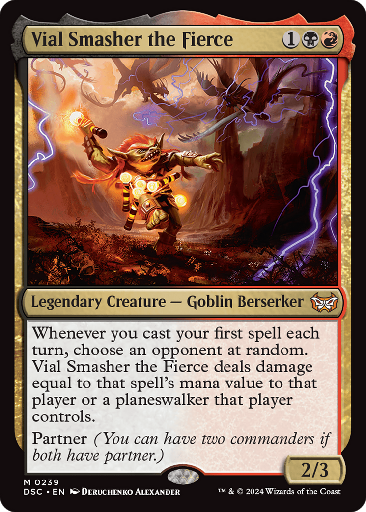 Quebrador de Frascos, o Feroz / Vial Smasher the Fierce - Magic: The Gathering - MoxLand