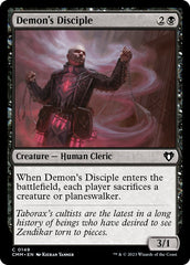Discípulo do Demônio / Demon's Disciple - Magic: The Gathering - MoxLand