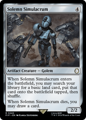 Simulacro Solene / Solemn Simulacrum - Magic: The Gathering - MoxLand